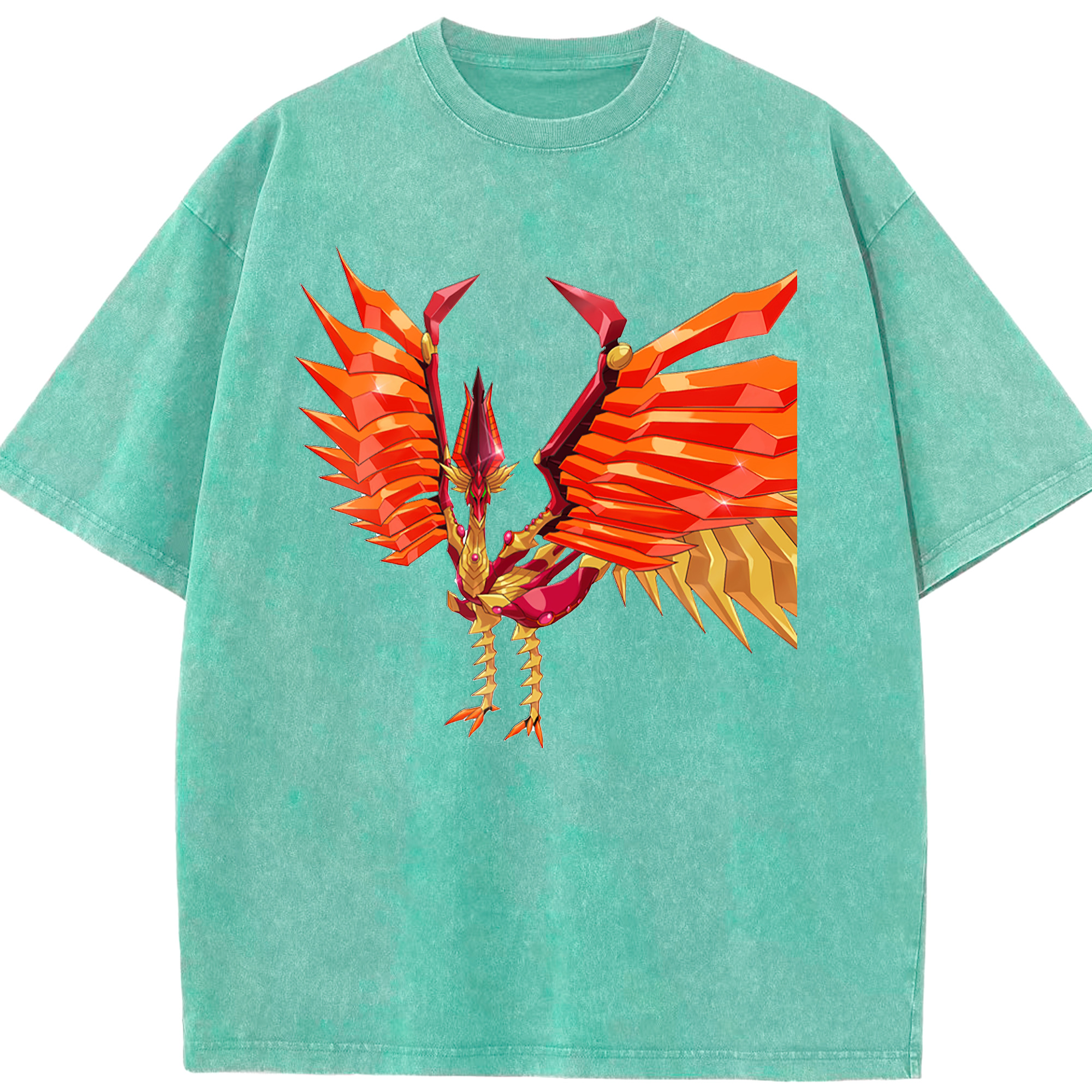 （画像用） 遊☆戯☆王 Yu-Gi-Oh! 綿100% ヴィンテージ風 半袖Tシャツ（フロントプリント）